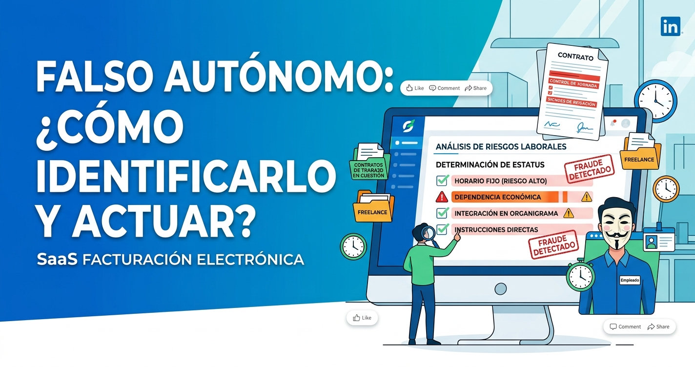 Falso autónomo: cómo identificarlo y actuar ante el fraude