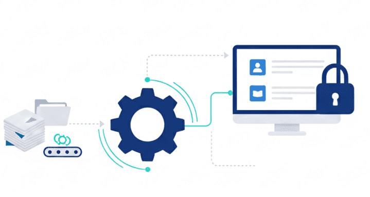 Il·lustració sobre informació fiscal
